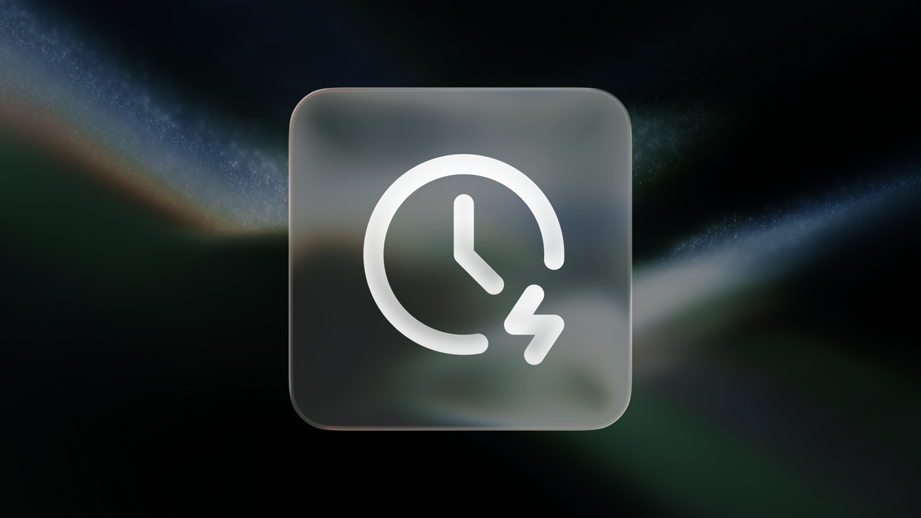 Image of a timer against a black background