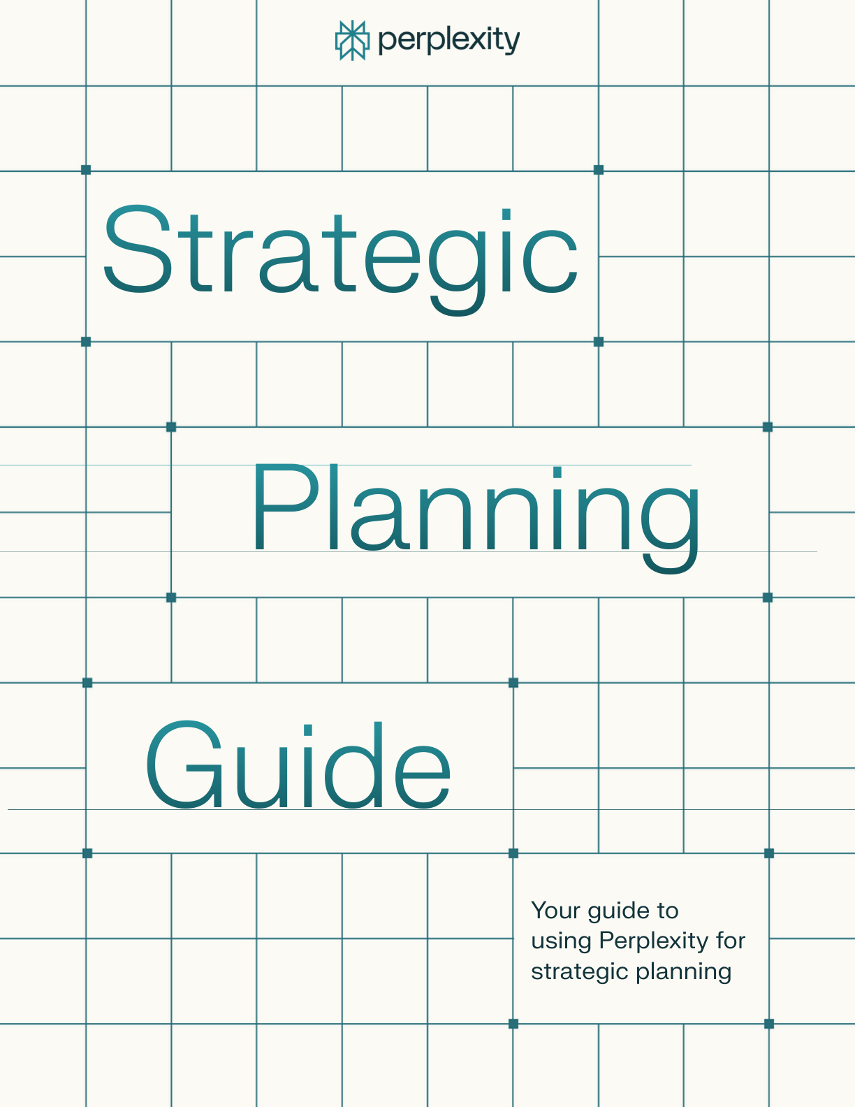 Cover of the Perplexity Strategic Planning Guide