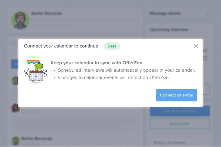 Calendar integration