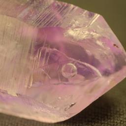 Amethyst with Bubble