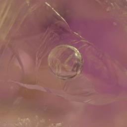 Amethyst with Bubble