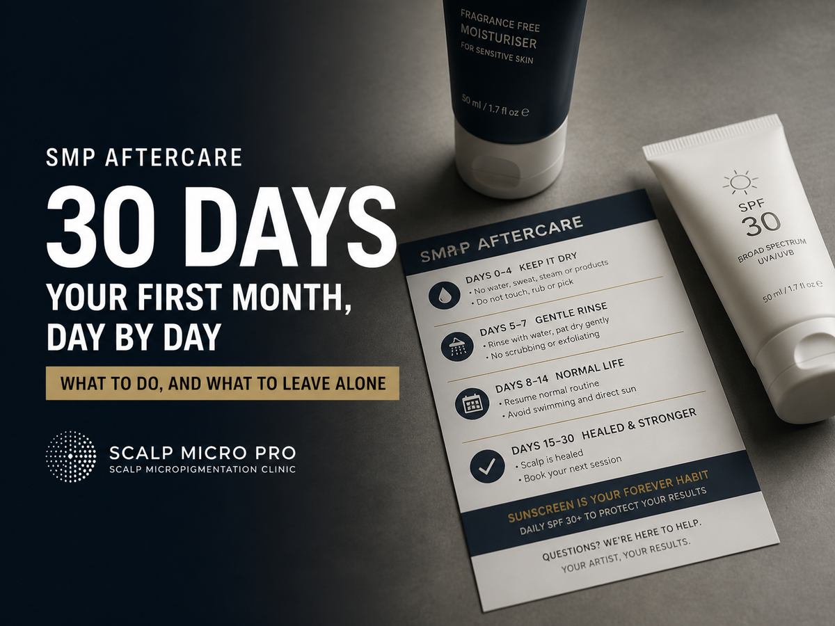 SMP Aftercare: Your First 30 Days, Day by Day