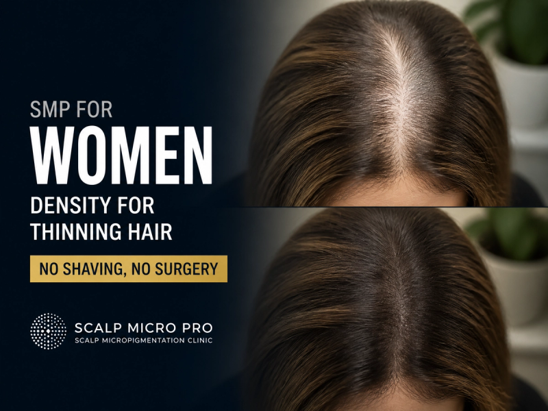 SMP for Women: Adding Density to Thinning Hair and Widening Parts