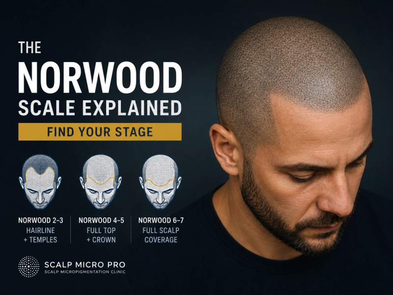 The Norwood Scale Explained: Where You Are and What SMP Can Do
