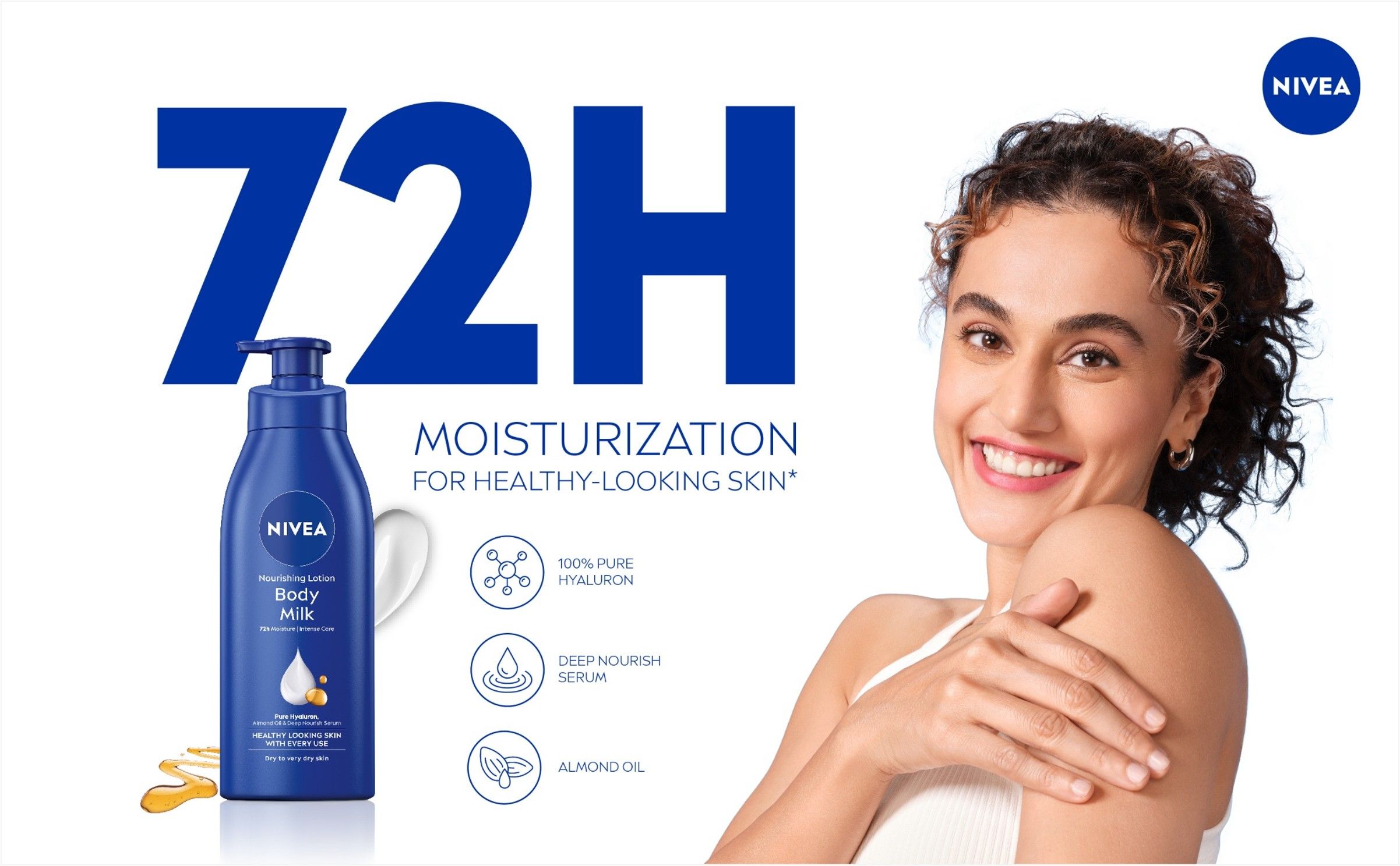NIVEA: Deep Nourishment, 72H Moisture