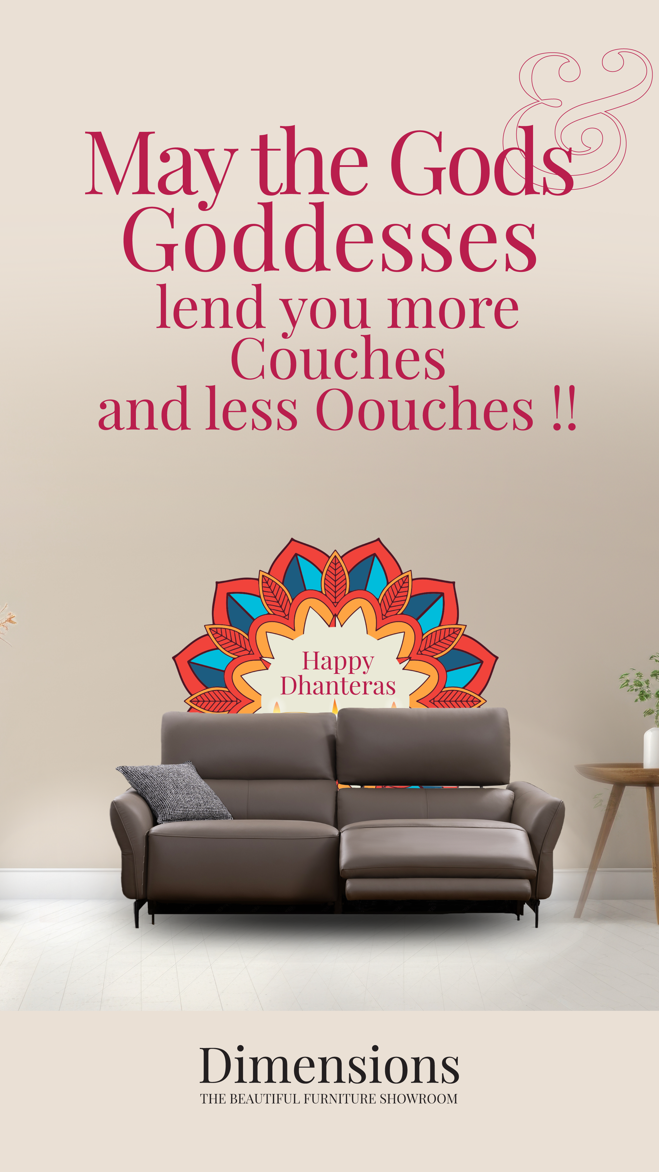 Dimensions Furniture Social Campaign Collection