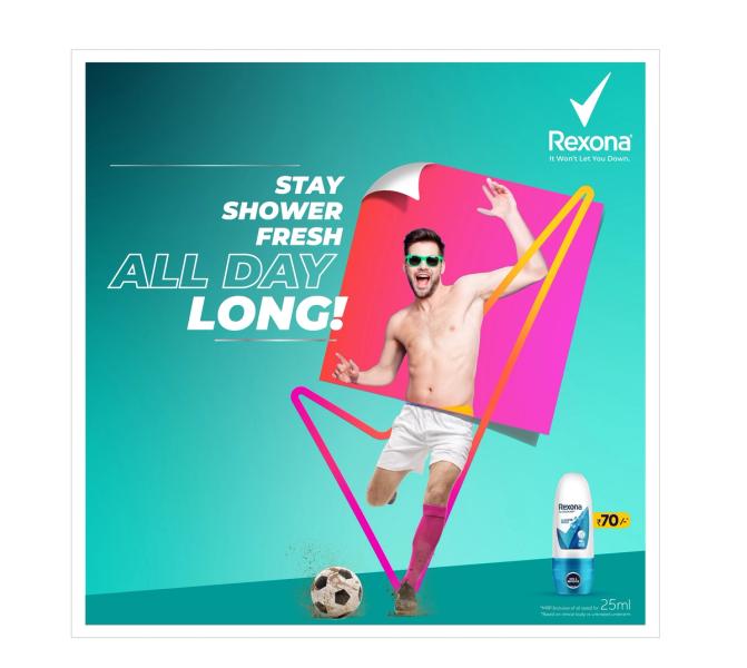 Rexona: Stay Shower Fresh All Day Long!