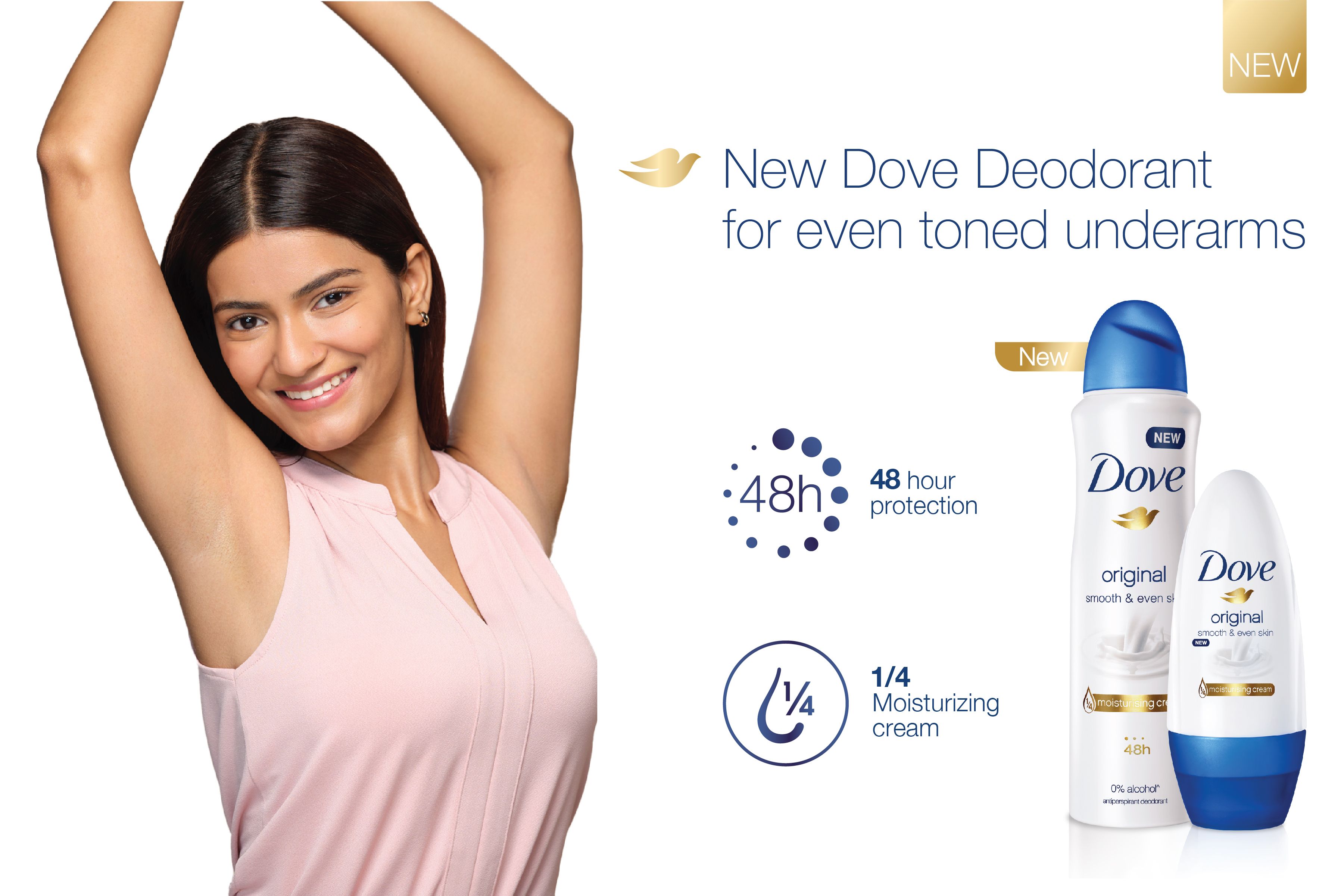 Dove Deodorant - Even Toned Underarms Campaign