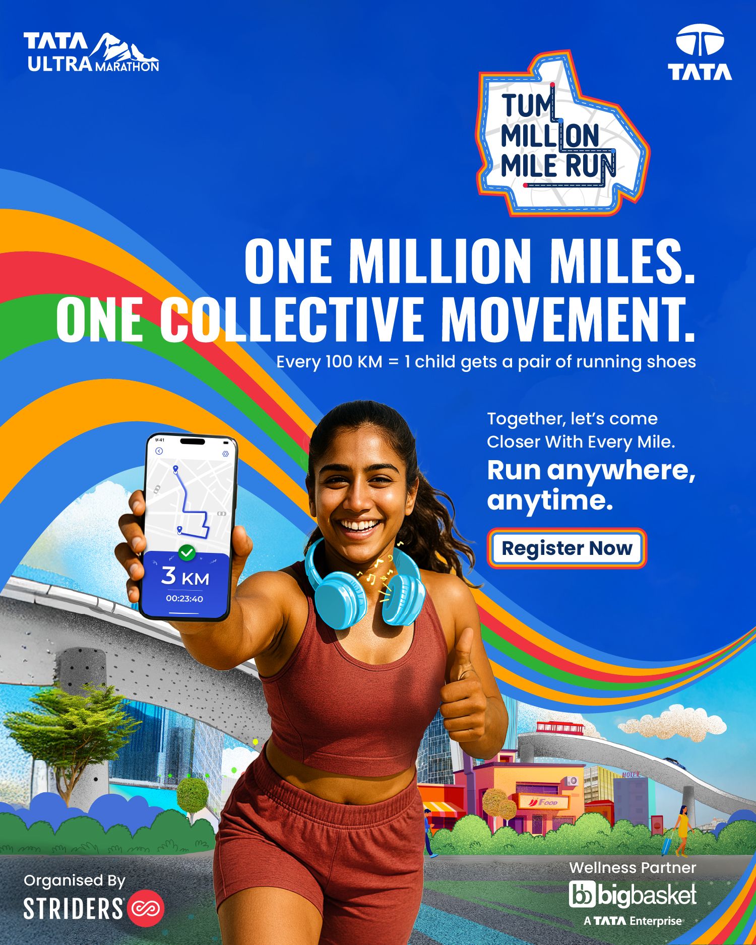 TUM Virtual Run – One Million Miles Campaign