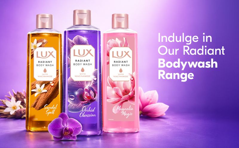 Lux Radiant Body Wash – E-commerce Assets