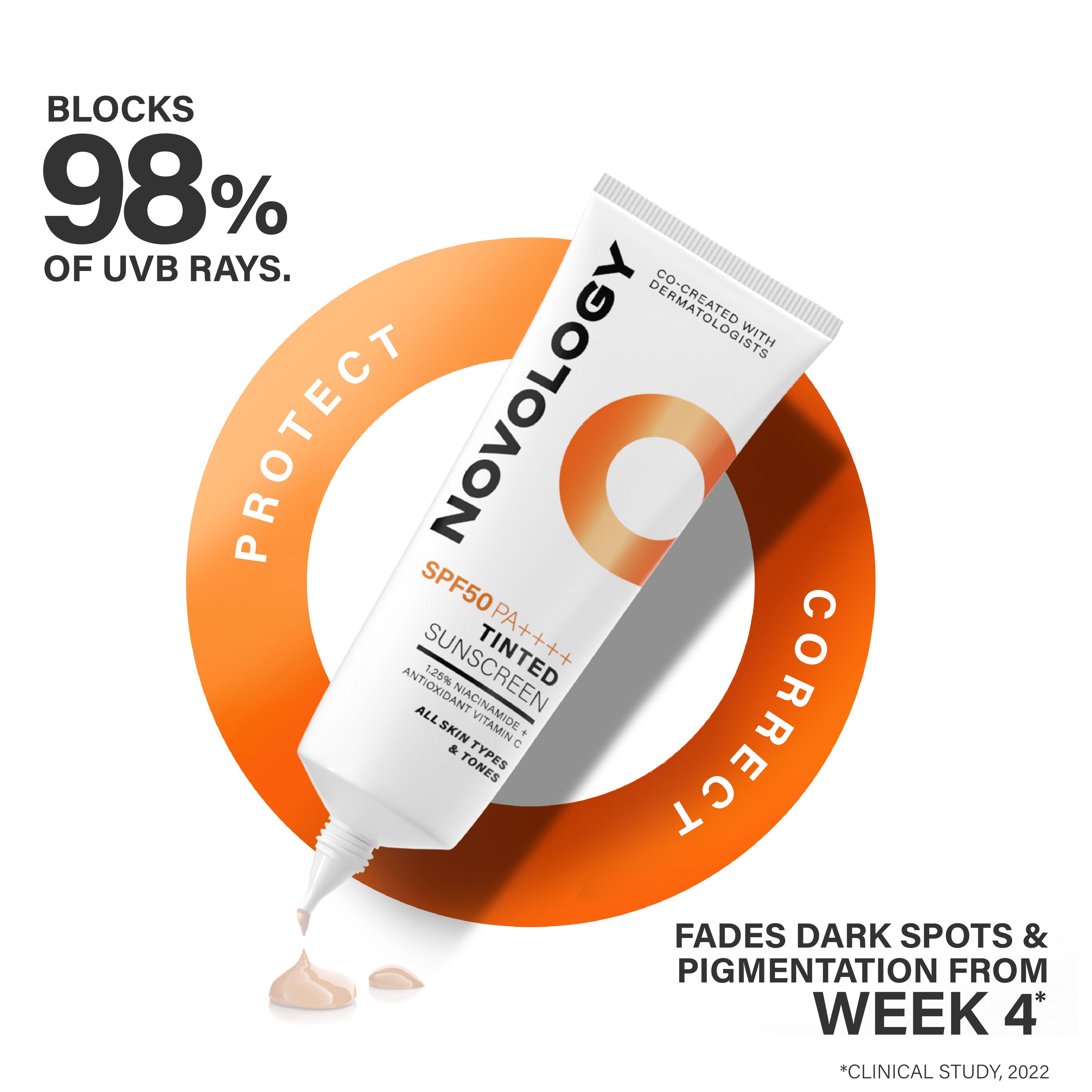 Novology Sunscreen – Protection + Correction KV