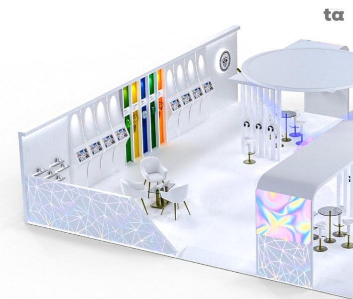 Gemological Institute of America (GIA) Booth Design 