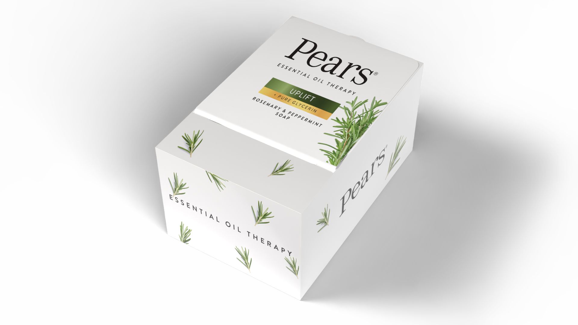 Pears Essential Oil Therapy - Jade Rosemary Packaging Design