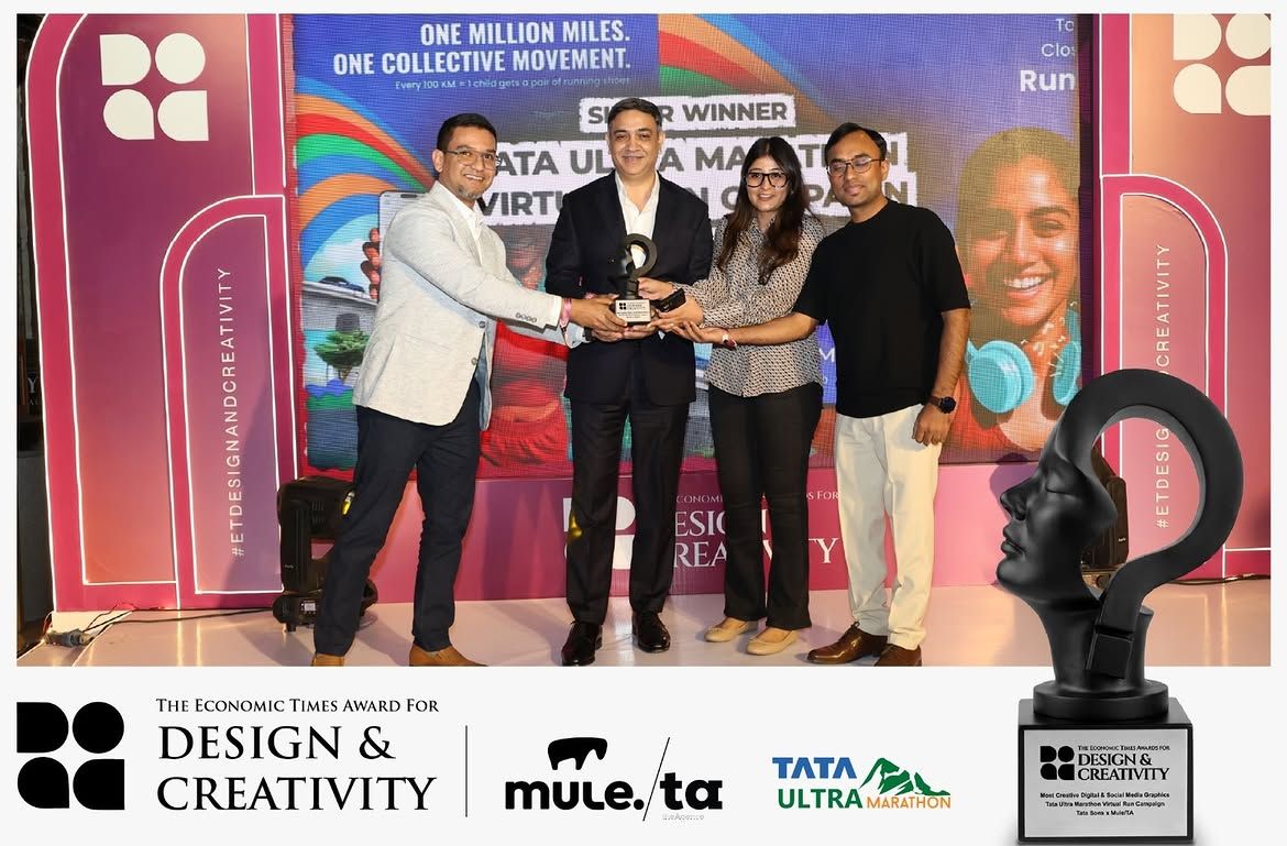 mule Wins Silver at the ET BrandEquity Awards for Tata Ultra Marathon