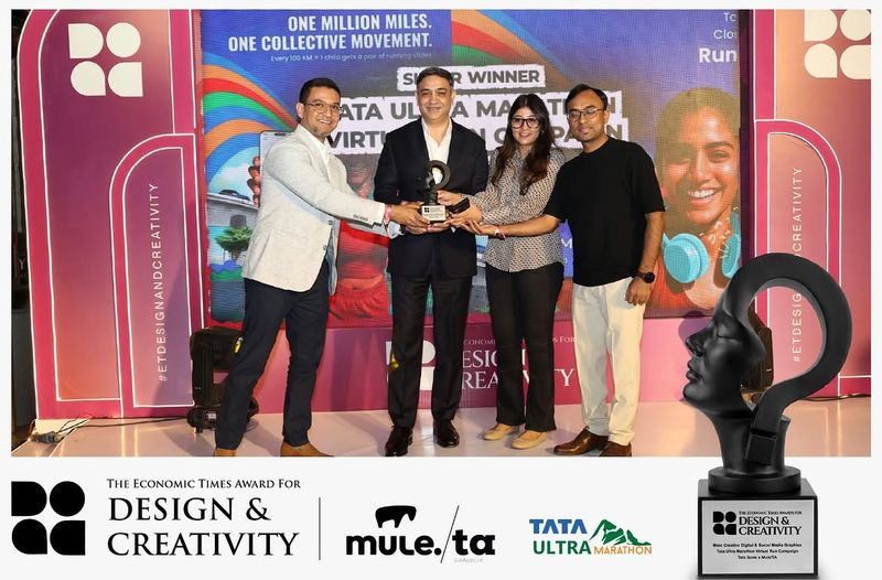 mule Wins Silver at the ET BrandEquity Awards for Tata Ultra Marathon