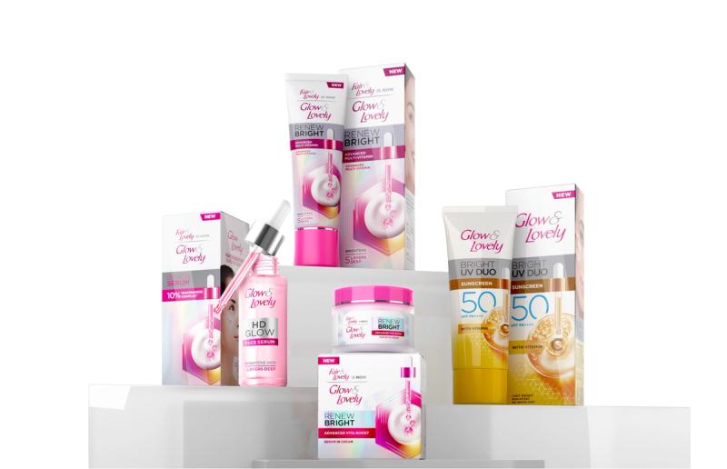Glow & Lovely - Complete 'Future Range' Product Portfolio Display