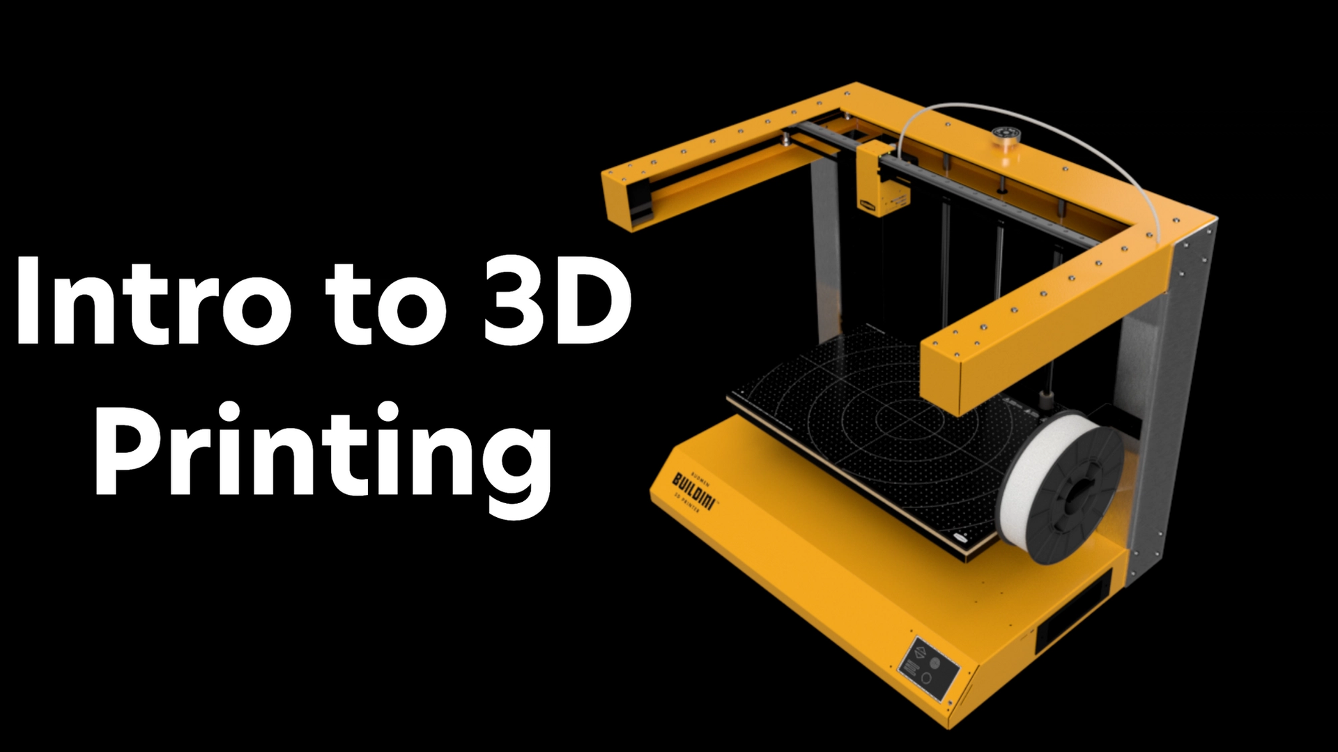 Intro to 3D Printing