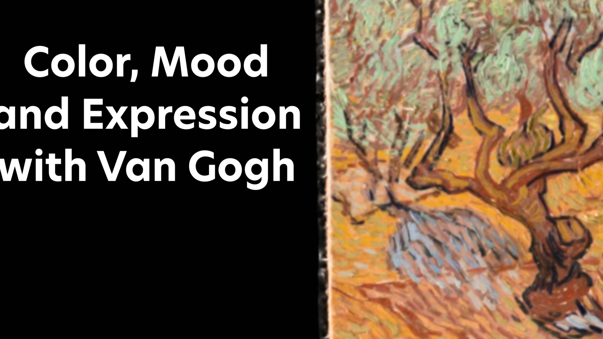 Color, Mood, and Expression with Van Gogh