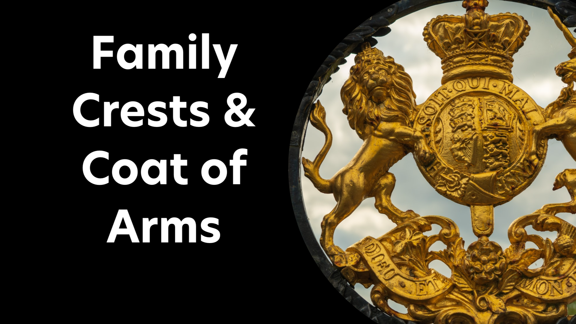 Family Crests and Coat of Arms