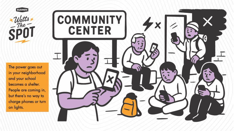 Community Center Blackout