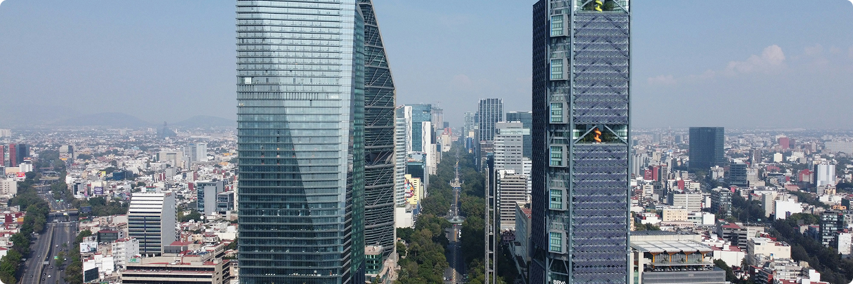 Mexico City skyline