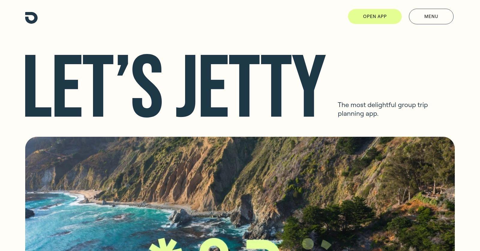 Let's Jetty website homepage