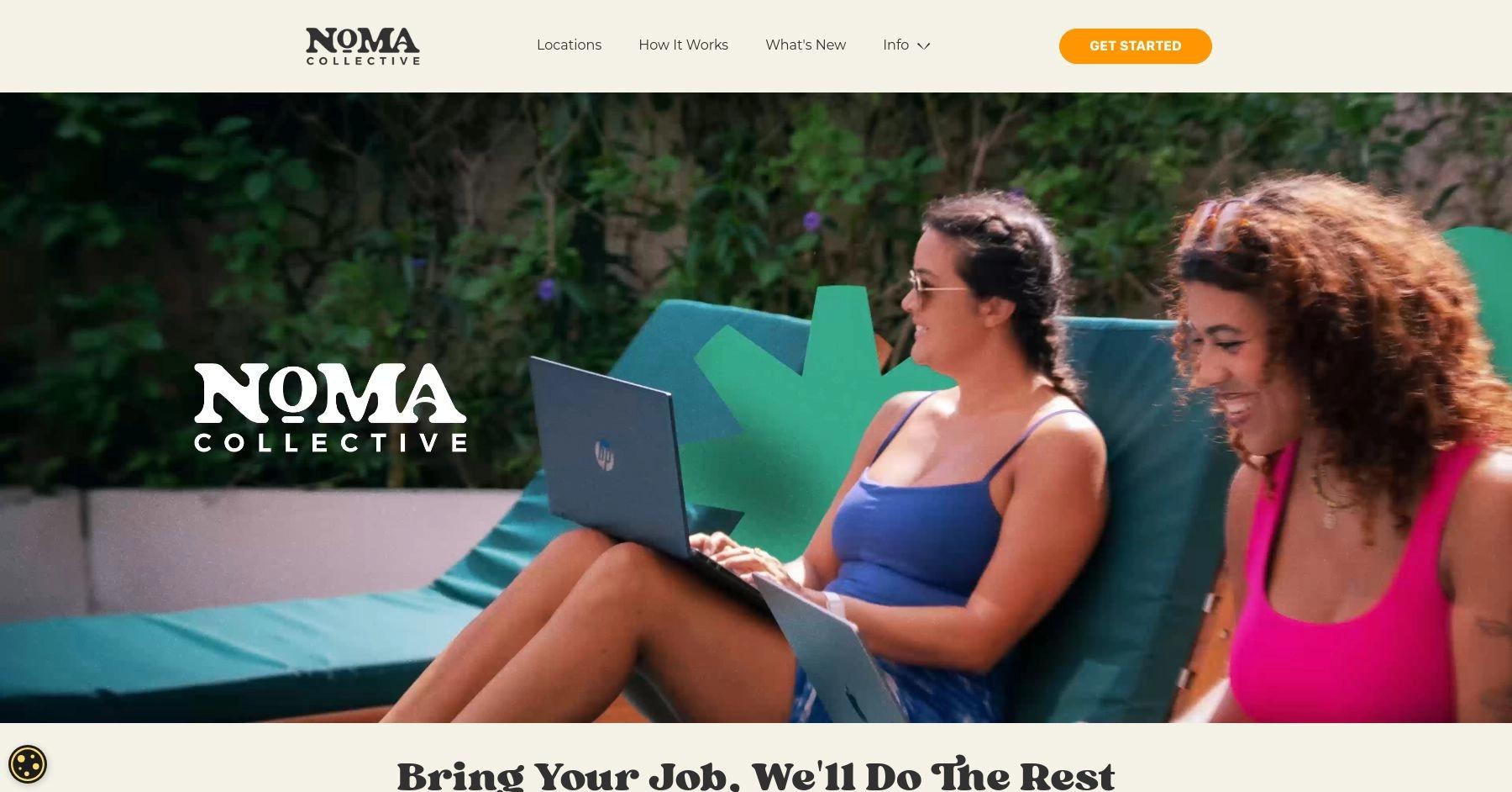 Noma Collective website homepage