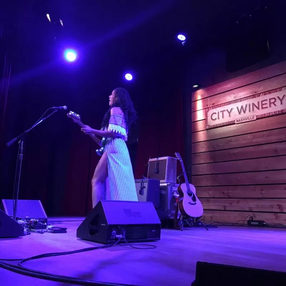 Girl singing