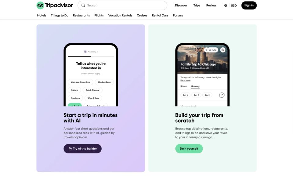 Tripadvisor AI