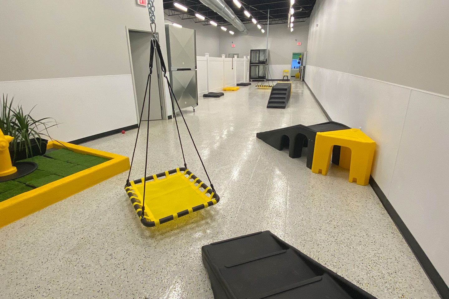 Our brandnew dog daycare and boarding location in McLean Playful Pack