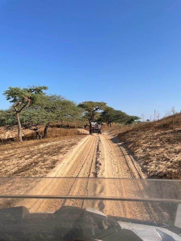 Buggy Polaris dans la brousse sénégalaise