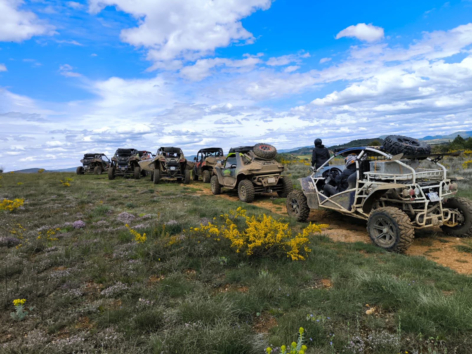 Paysages de l'Alta Rocca pendant un raid en quad ou SSV
