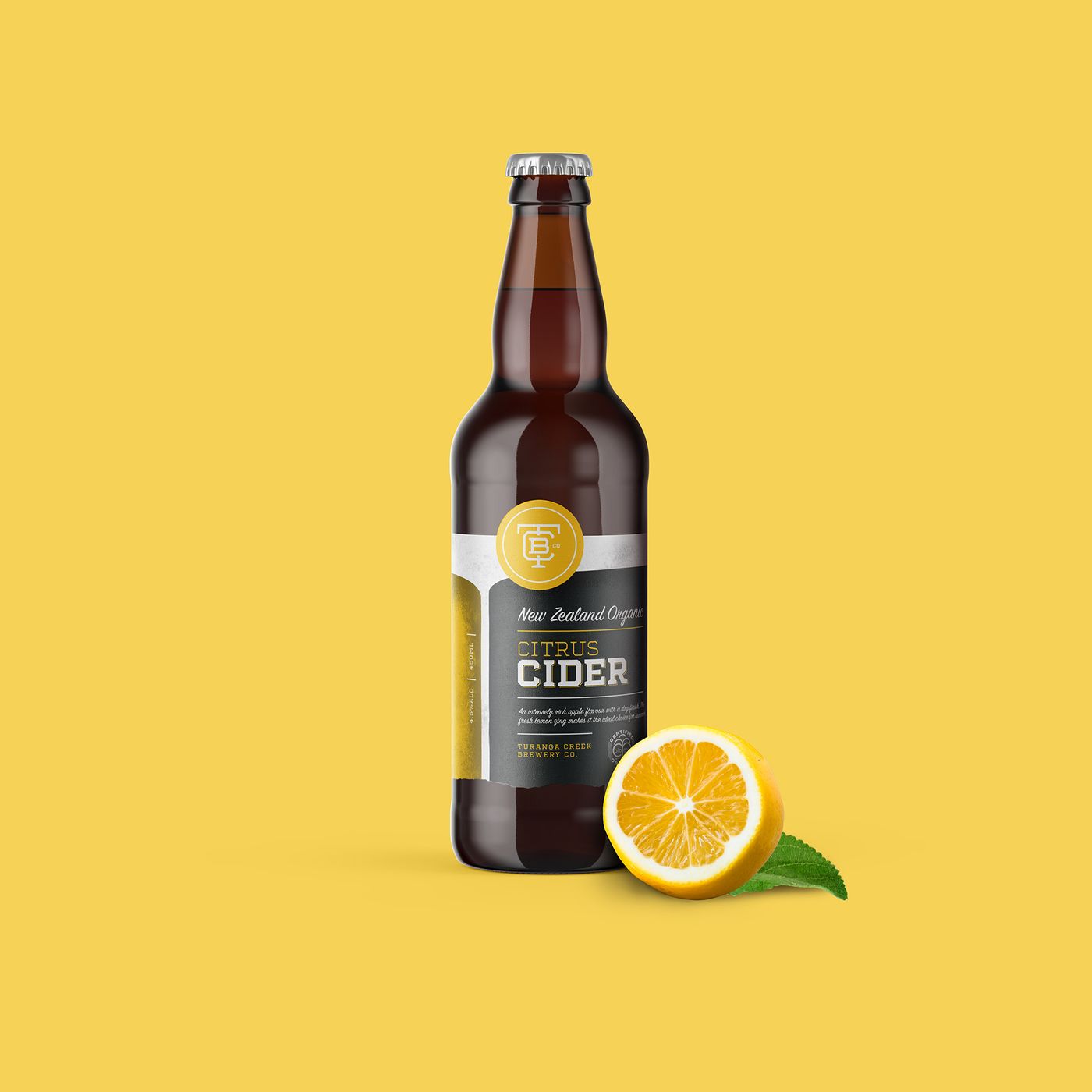 Turanga Creek Cider Bottle Citrus