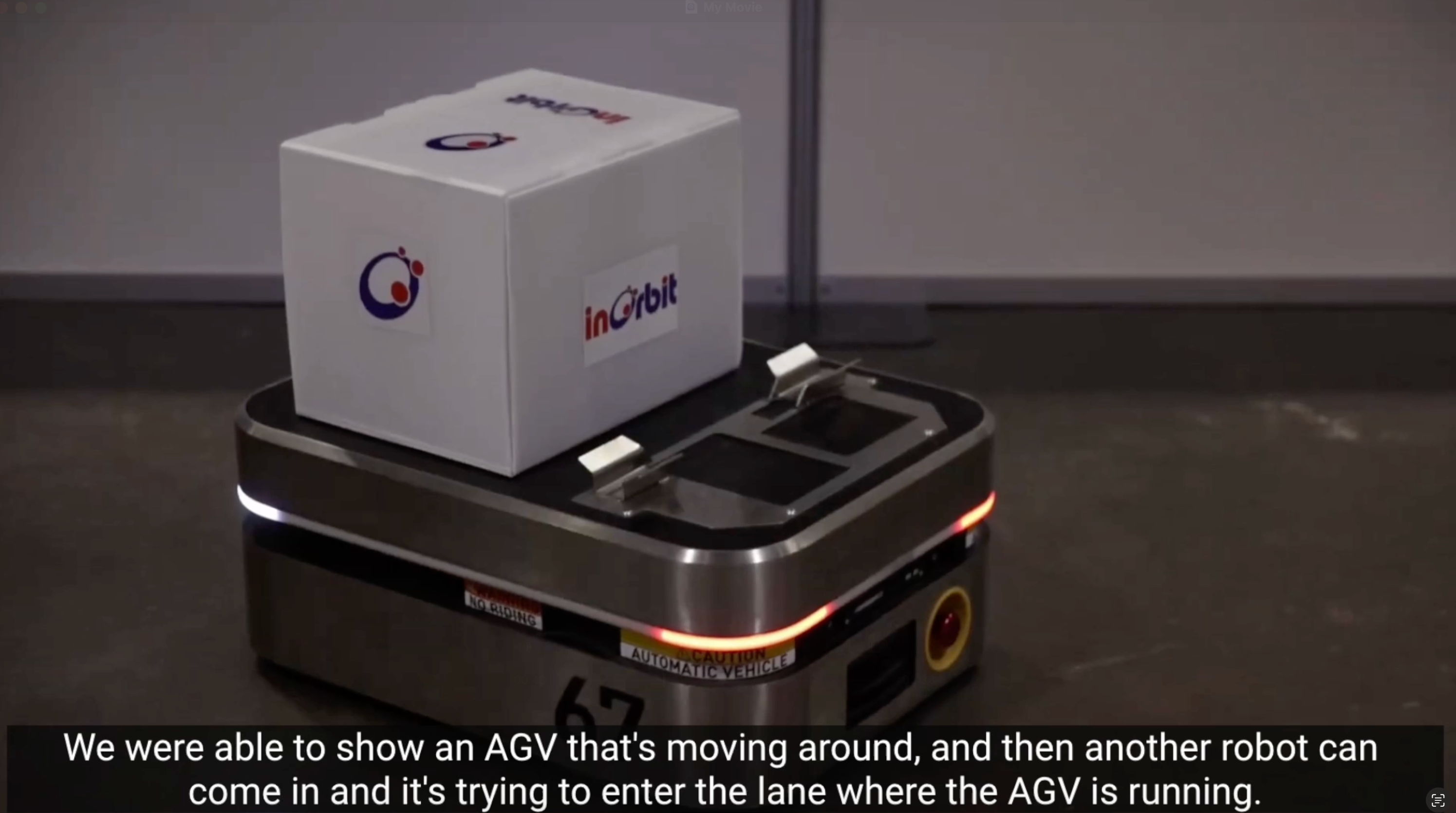Interoperability in action with autonomous mobile robots and automated guided vehicles interacting seamlessly.