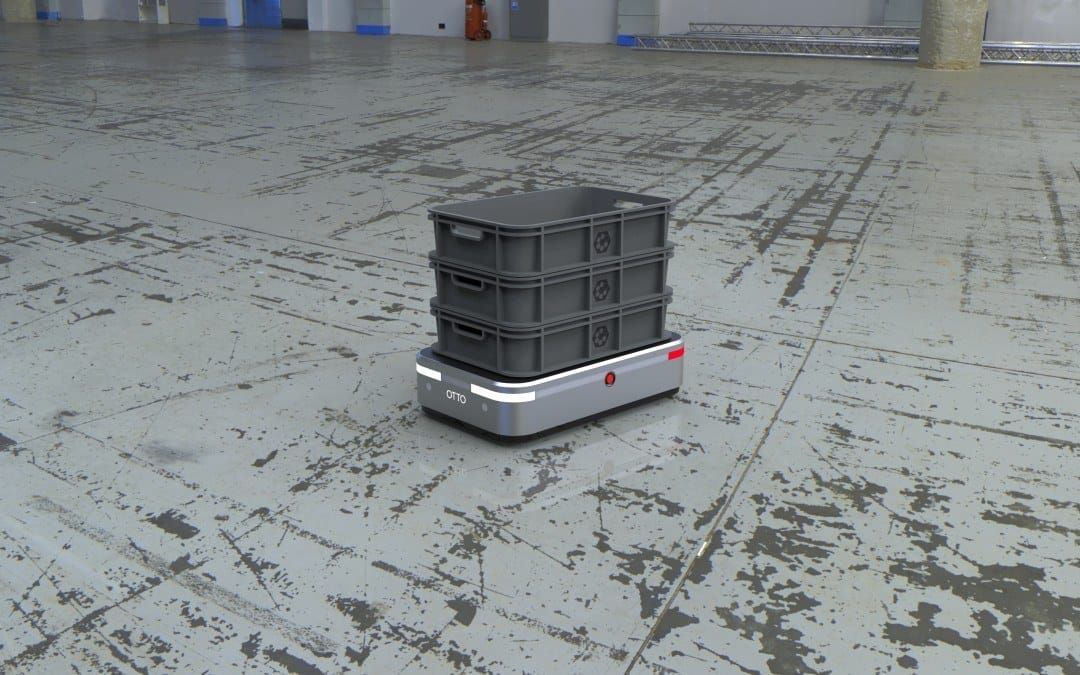 OTTO 100 is part of the OTTO line of autonomous mobile robots for material transport.
