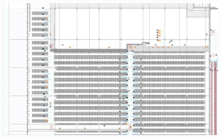 Sample simulation of a facility.