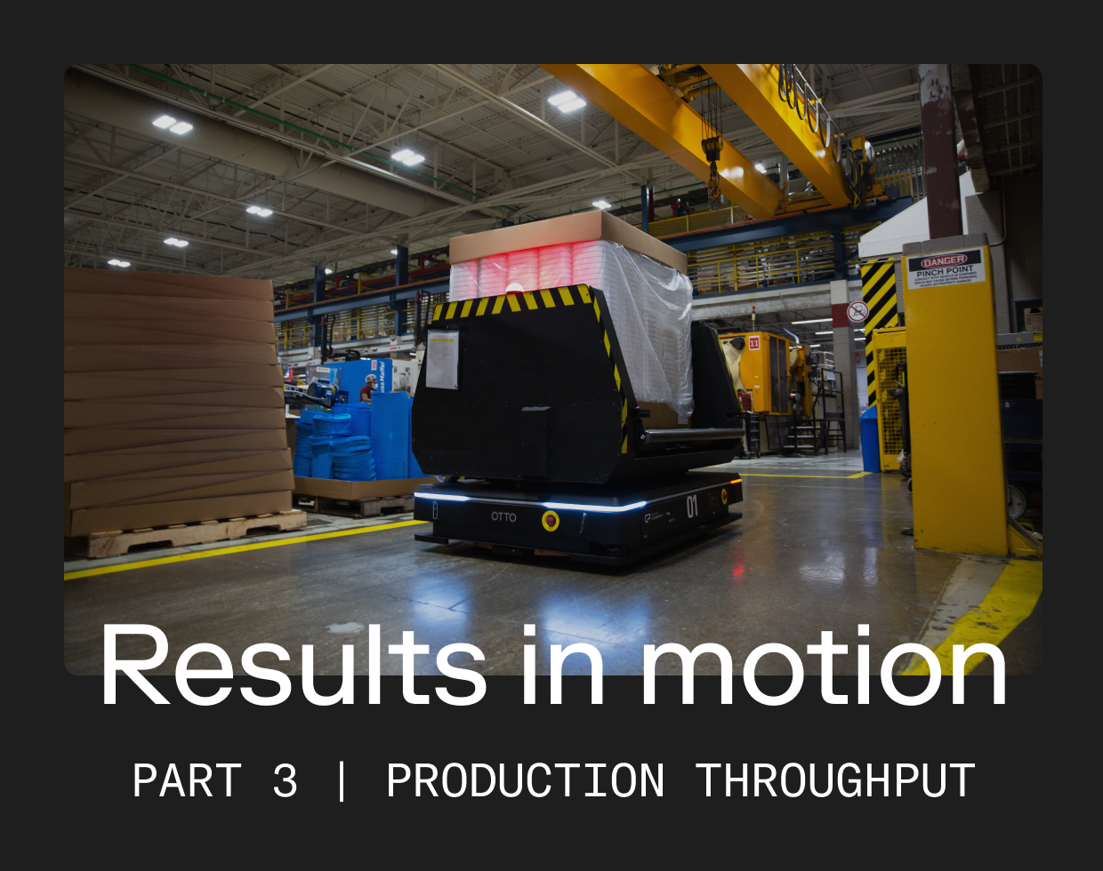Increasing throughput with reliable material flow 