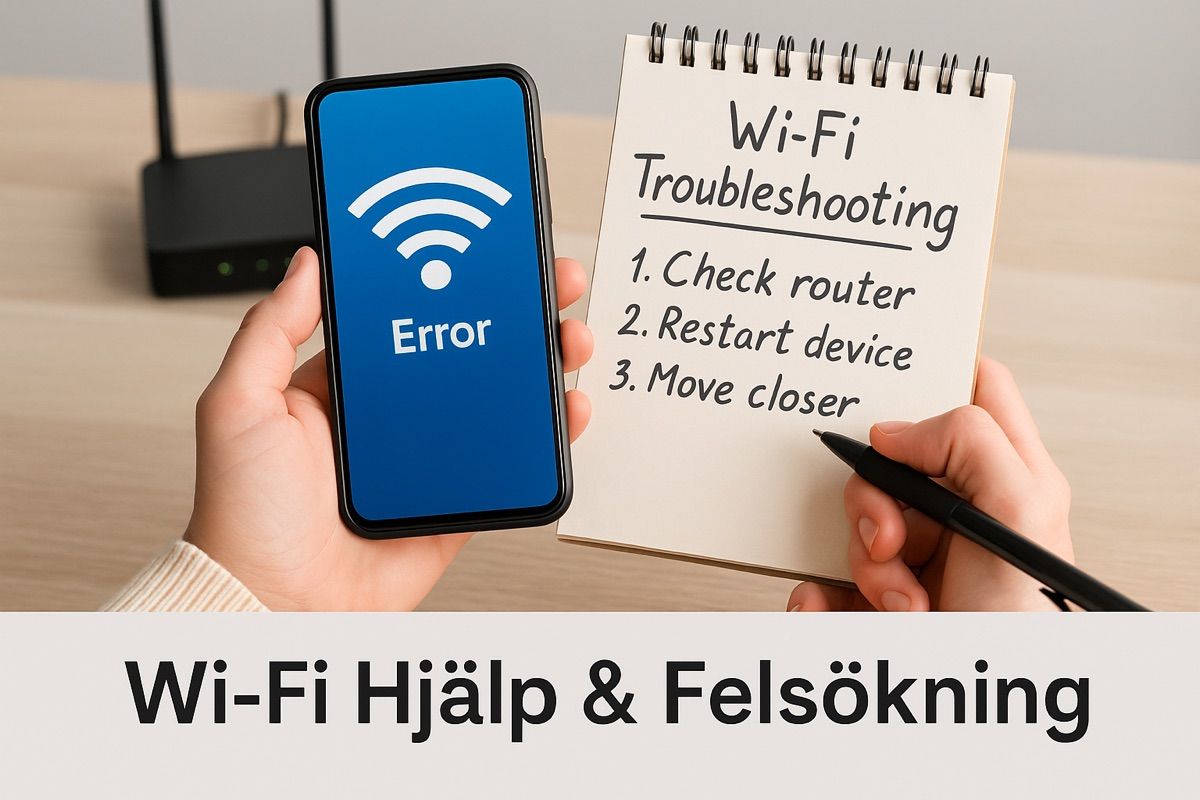 Wifi-hjälp och felsökning: lösningarna som räddar din uppkoppling