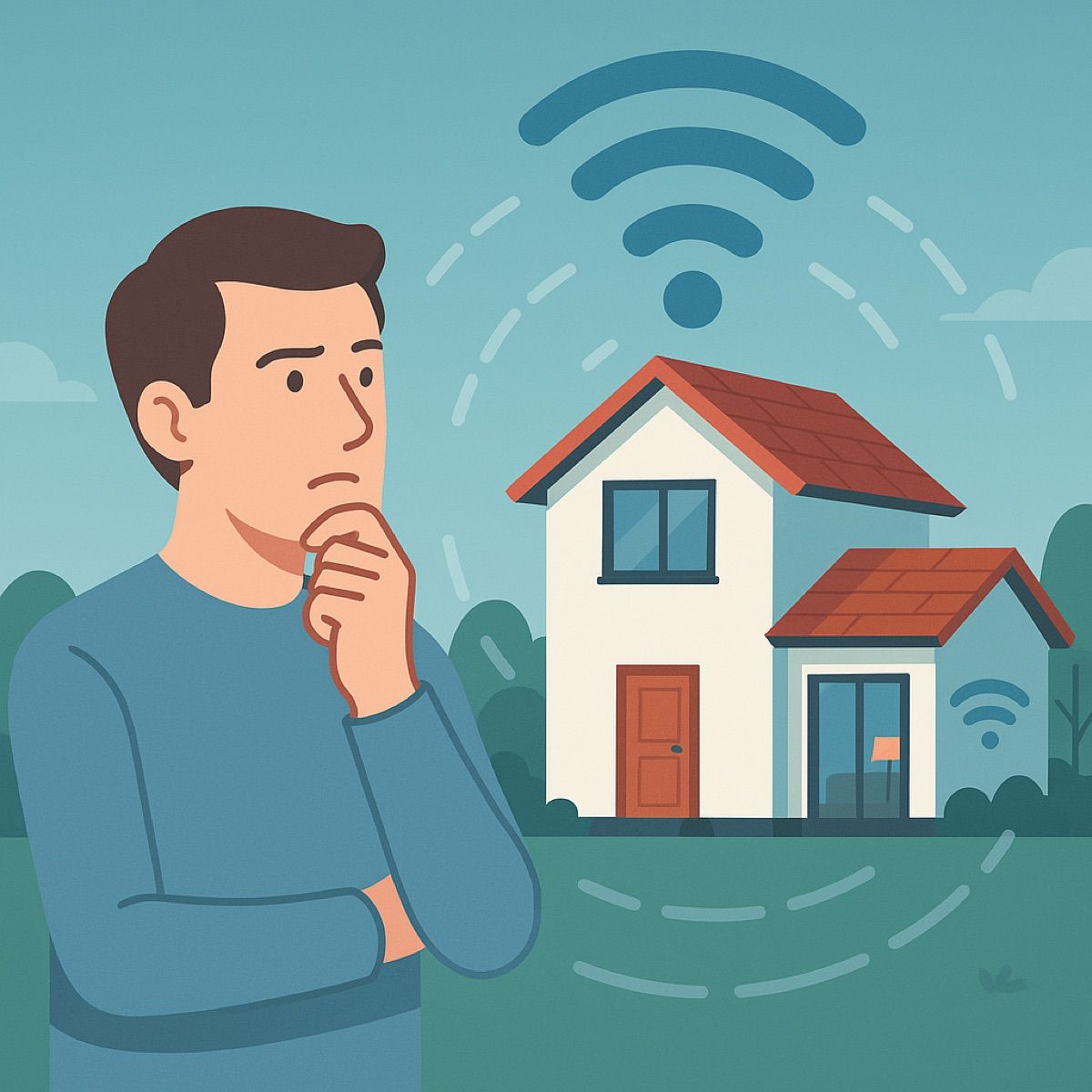 Varför kan inte Wi-Fi täcka hur mycket som helst?