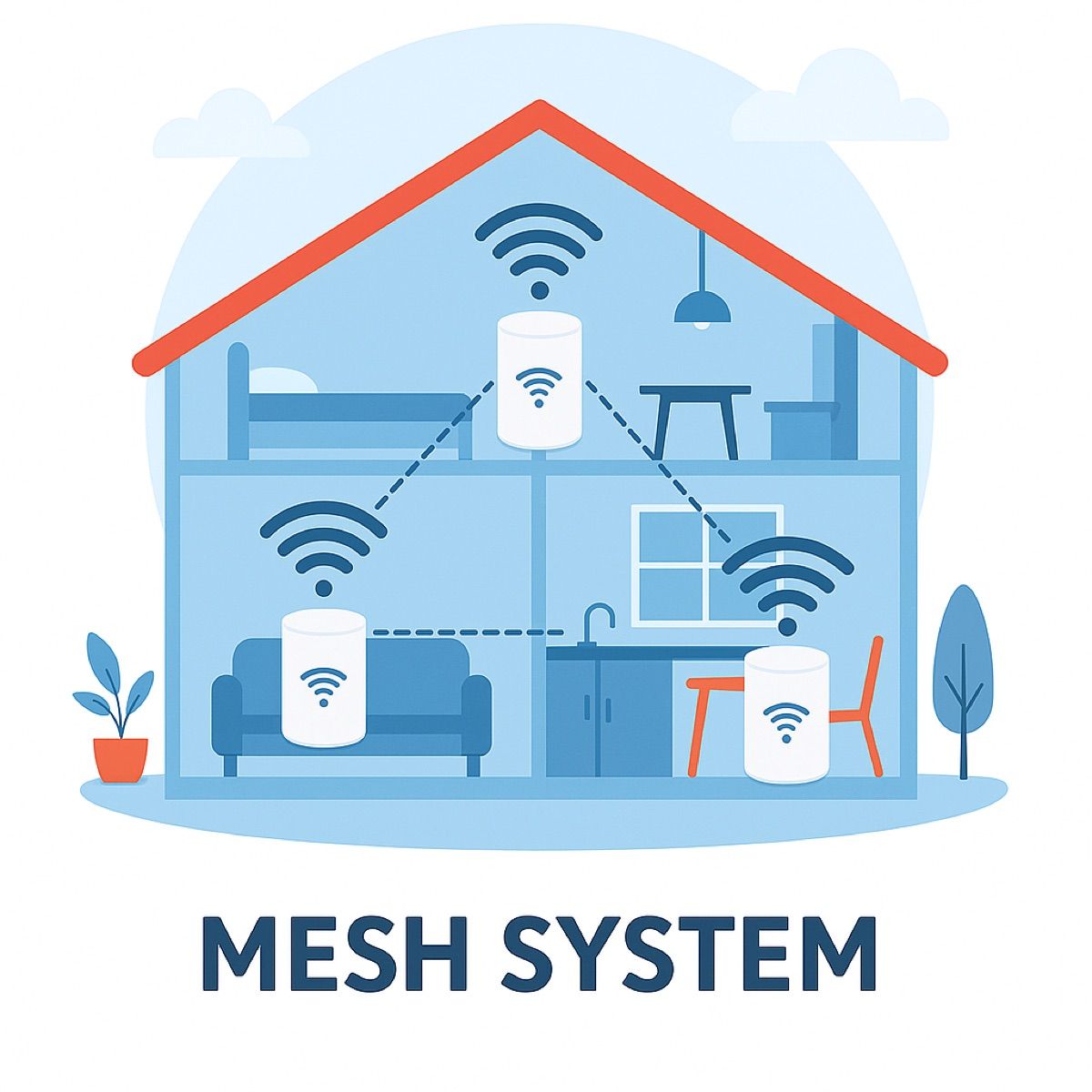 Mesh-system: din lösning för stabil wifi-täckning i hela hemmet