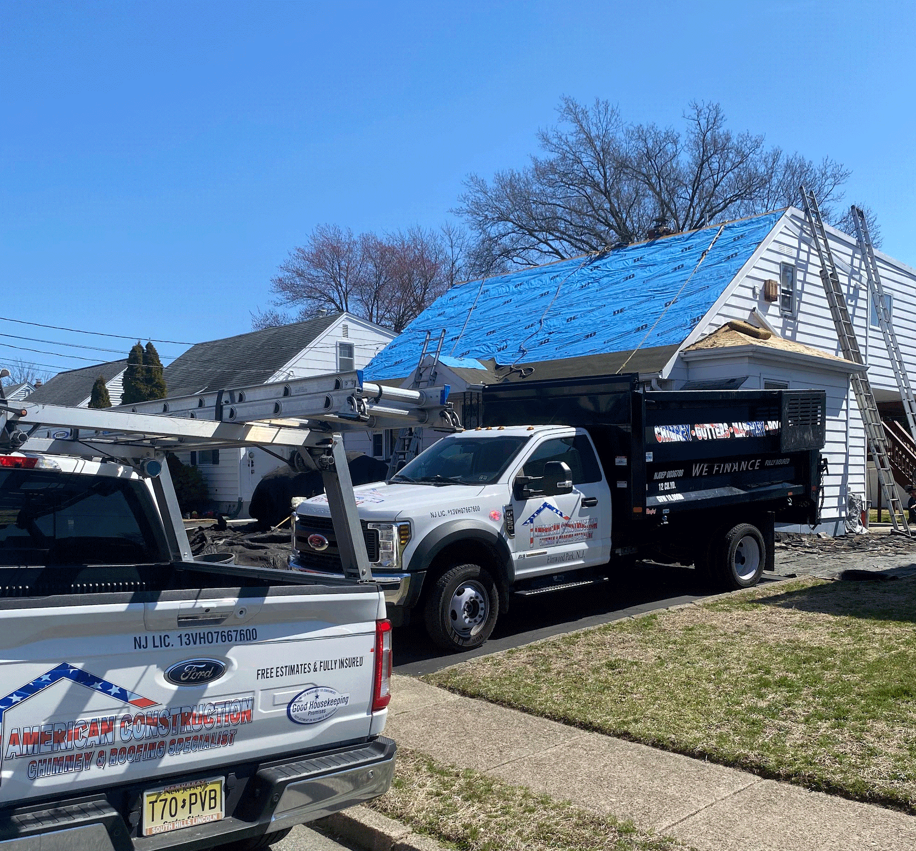 How long does a roof replacement take in New Jersey - AMERICAN ROOFING PROS