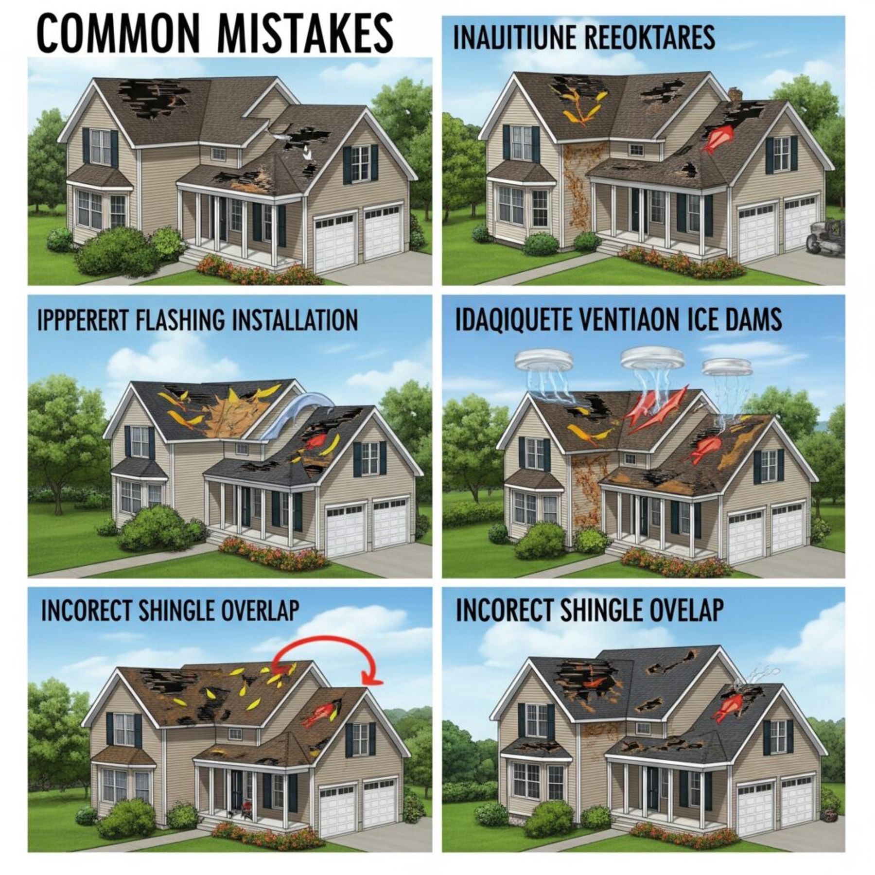 The Most Common Roofing Mistakes We Fix in New Jersey