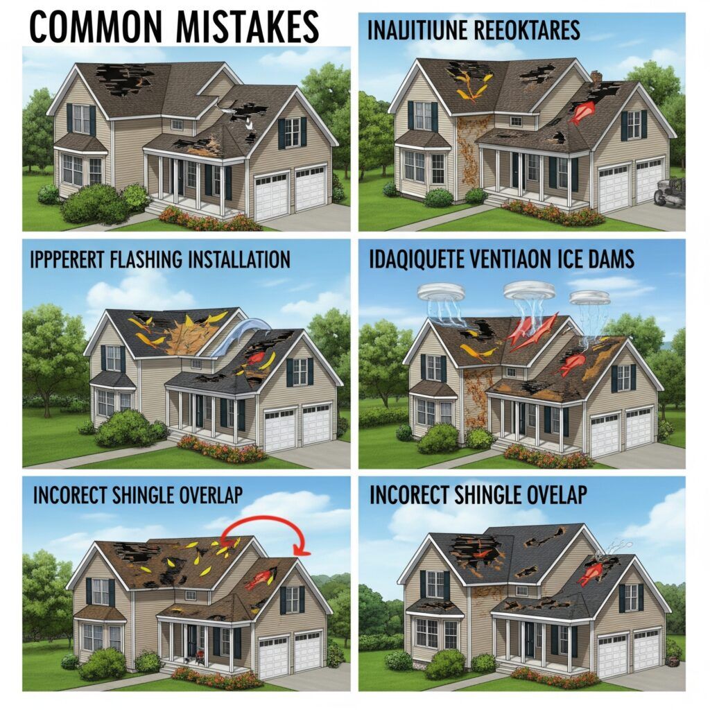 The Most Common Roofing Mistakes We Fix in New Jersey