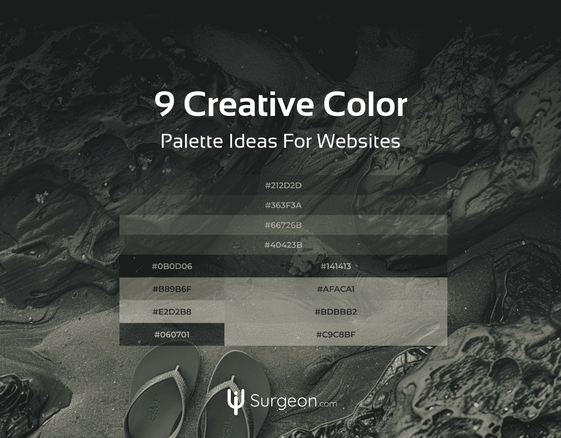 9 creative color palette ideas for websites + hex codes