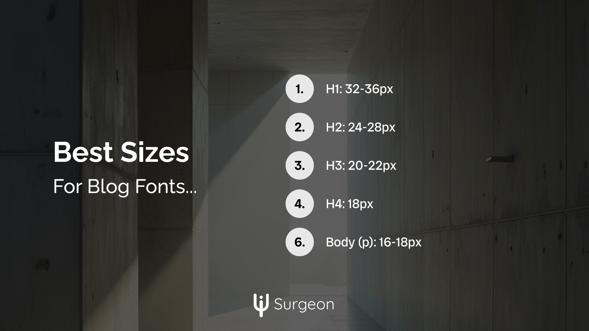 Best Font Sizes For Blogs and Blog Posts