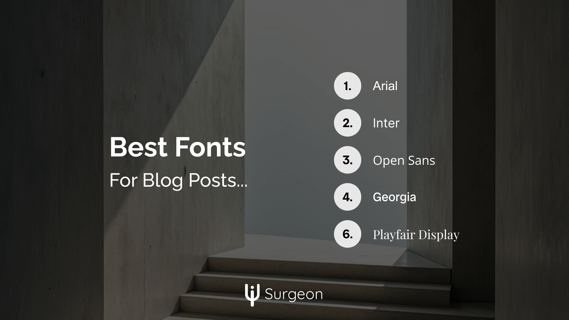 Best Fonts For Blogs And Blog Posts