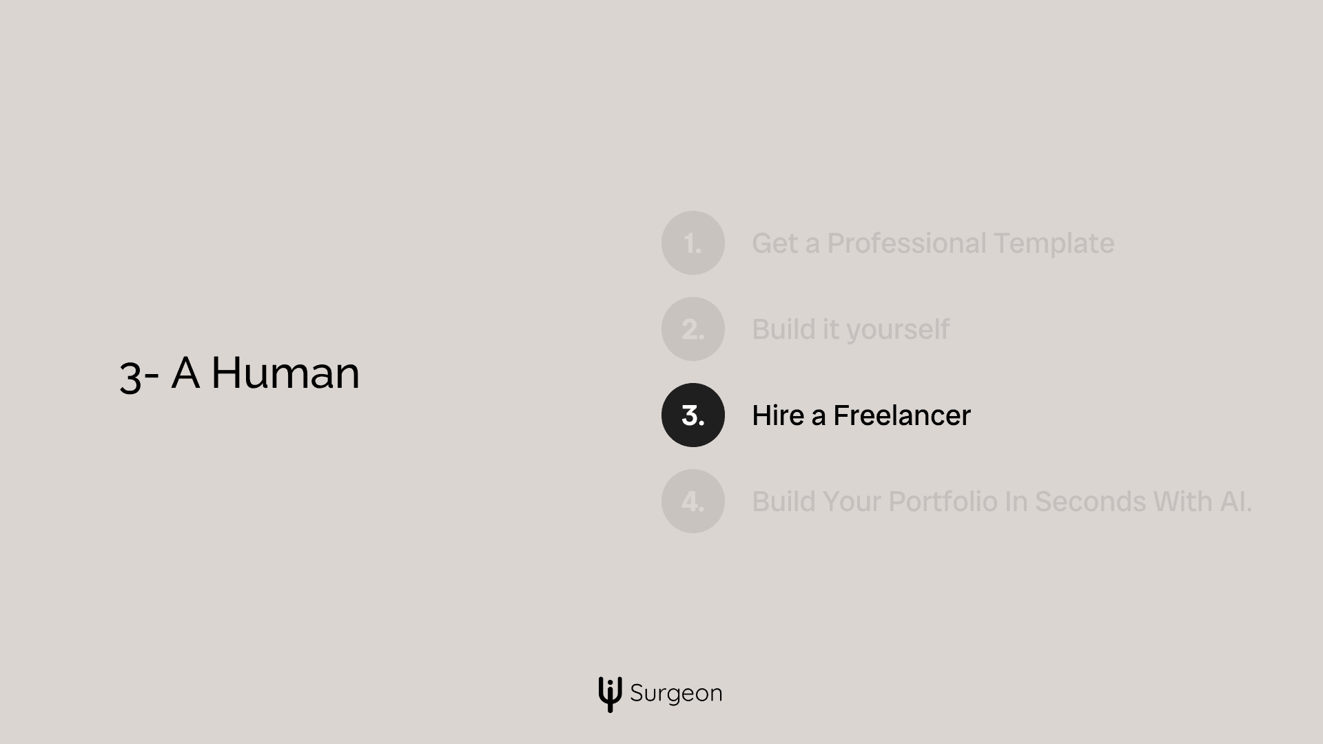 Hire a freelancer to build your software engineer portfolio website