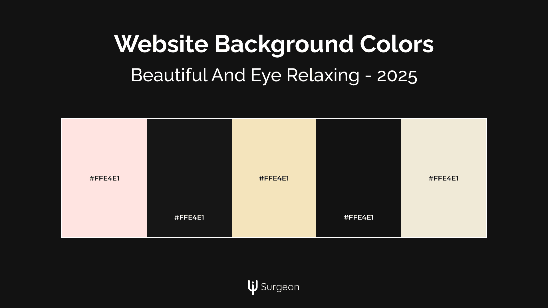 Best Website Background Colors For Beautiful Designs And Eye Care