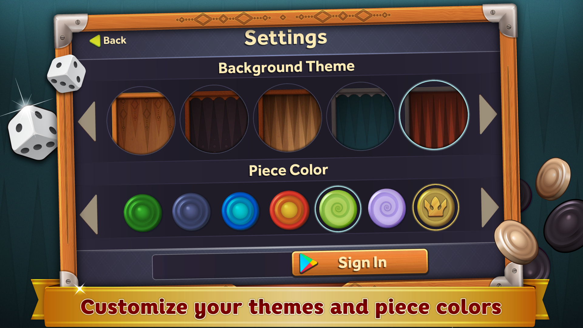 Backgammon Deluxe