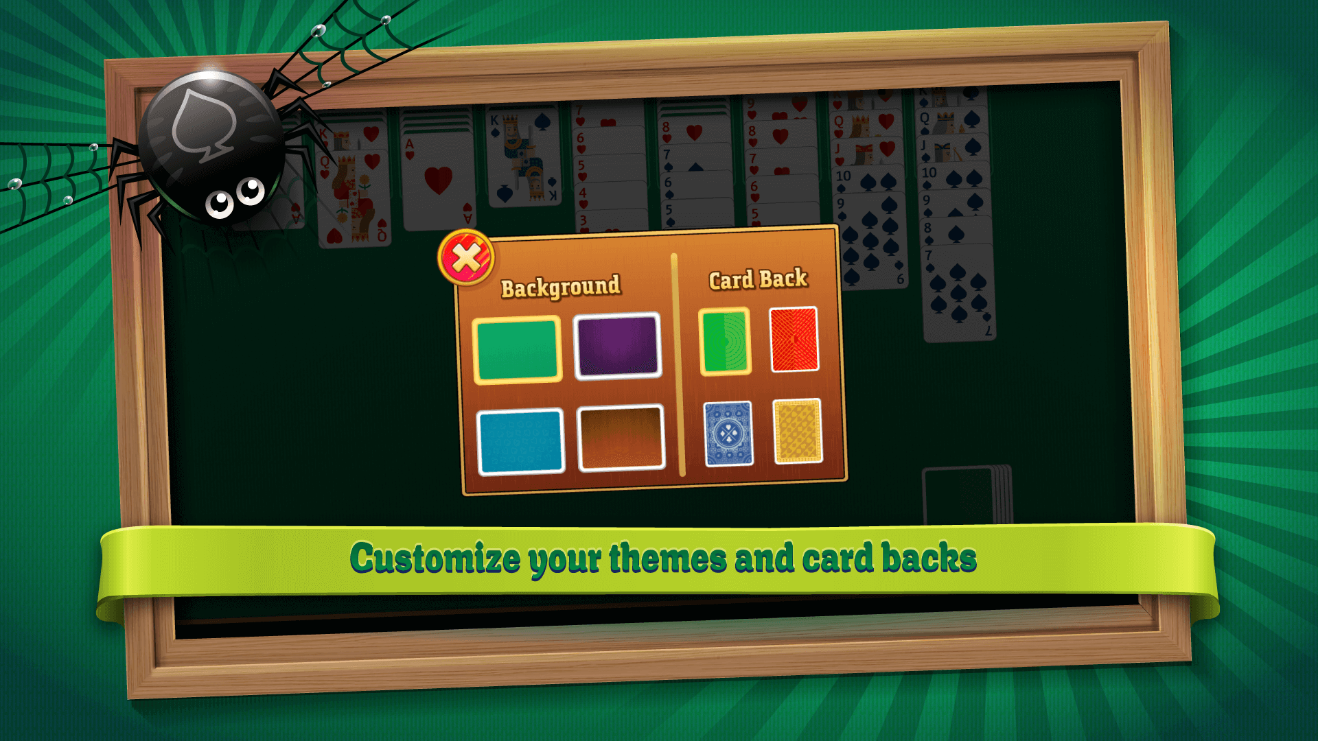Simple Spider Solitaire